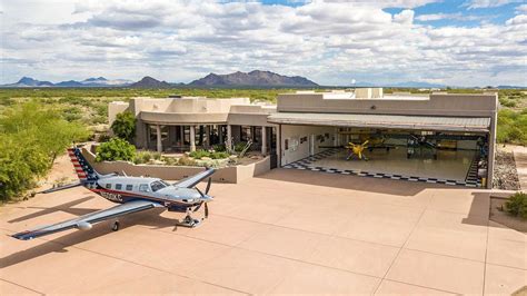 Prepare For Landing 325m Home Features Private Runway Hangar