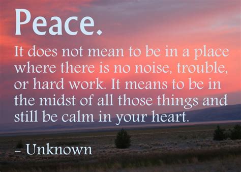 Quotes About Peaceful Places Quotesgram