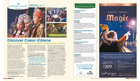 Discover Coeur d'Alene | Coeur d'Alene Pages | Spokane | The Pacific