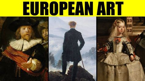 Most Famous European Paintings By Country Artworks From Europe