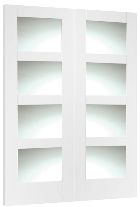 Pattern 10 french doors, pattern 10 door pair, white french doors