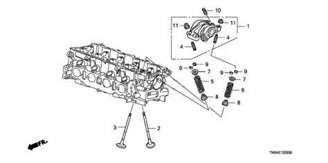 Valve Rocker Arm 2009 Honda Fit 5 Door Fit Sayama Plant Ka 5at