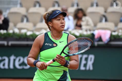 Naomi Osaka Enceinte D Un C L Bre Rappeur La Championne De Tennis