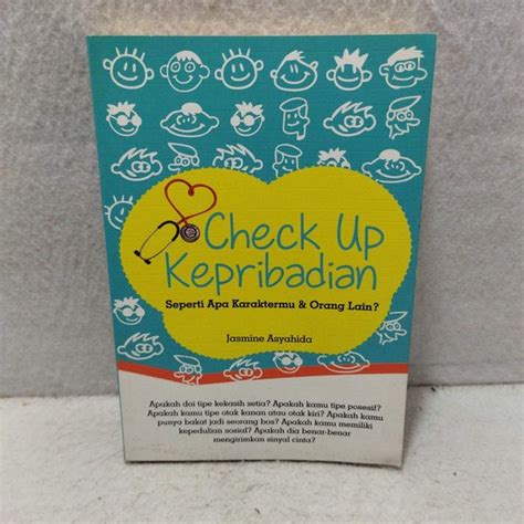 Jual Buku Bekas Check Up Kepribadian Jasmine Asyahida Di Lapak