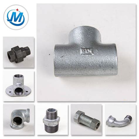 Low Moq For Compression Fittings Laboratory Din Galvanized Malleable Cast Iron Pipe Fitting