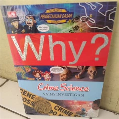 Jual Buku Seri Why Pengetahuan Dasar Comic Crime Science Sains