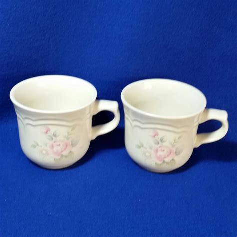 Pfaltzgraff Tea Rose Mug Set Pfaltzgraff Mugs Tea Rose Etsy