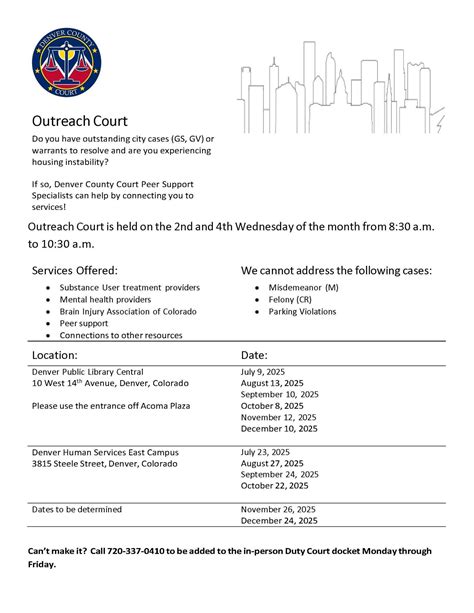 Denver County Court | Denver CO