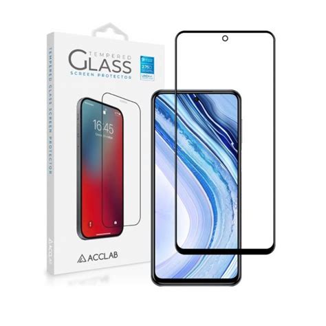 Acclab Full Glue Xiaomi Redmi Note Pro Pro Max