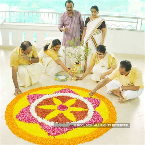 College Students Celebrate Onam Festival