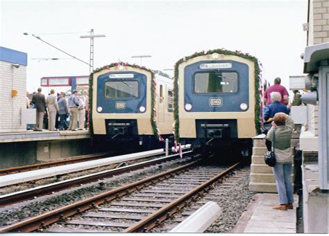 Jubiläumsfahrten am 1 September Verein Historische S Bahn Hamburg e V