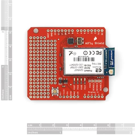 Sparkfun Wifly Shield Sandorobotics