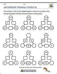 Printable Math Puzzles