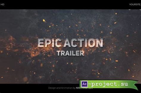 Videohive The Movie Trailer Intro Project For After