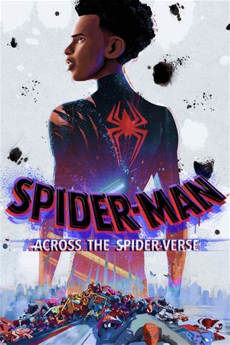 Miles Morales Spider-Man Into The Spider-Verse Movie Poster – Aesthetic ...