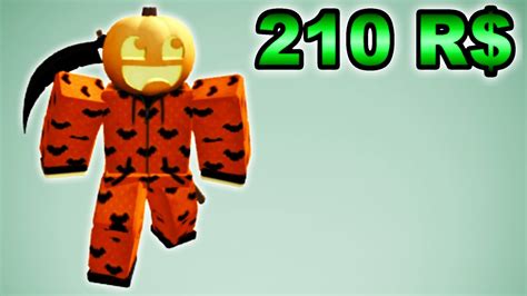 Overjoyed Pumpkin Roblox Halloween Outfit 2 210 Robux Youtube