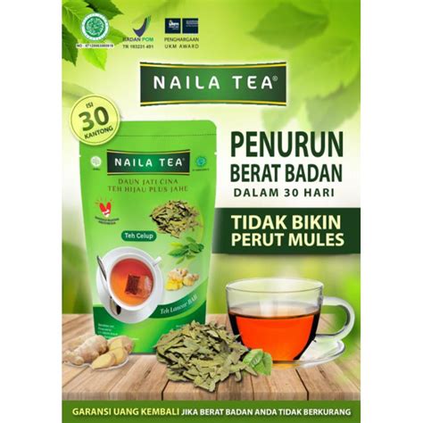 Jual Naila Tea Teh Pelangsing Shopee Indonesia