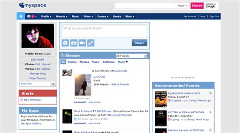 Old Myspace Ui Techweez