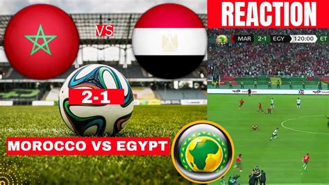 Morocco Vs Egypt Live Stream Totalenergies Afcon U Final Youtube