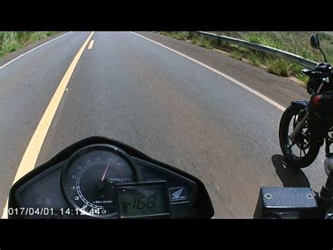 Top Speed Cb Twister 250 Pinhao 14 168km H YouTube