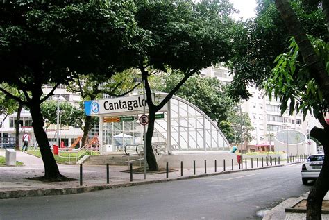 Esta O Cantagalo Onde O Metr Liga Copacabana A Ipanema