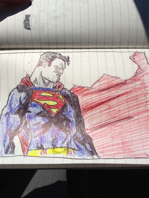 Superman Superhero Manofsteel Art Artist Drawing Draw Sketch