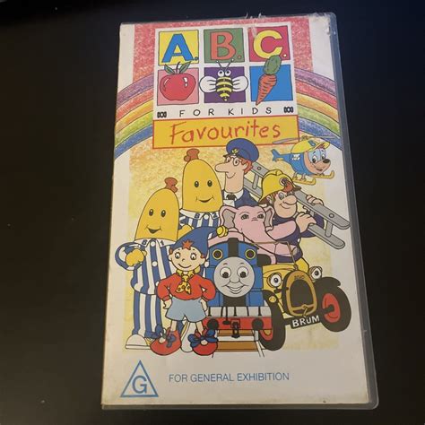 abc  kids favourites vhs pal vhs retro unit