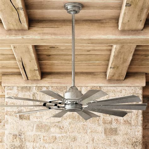 Galvanized Steel Outdoor Ceiling Fans | Shelly Lighting