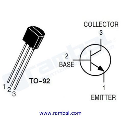 Transistor 2N2222A NPN TO-92