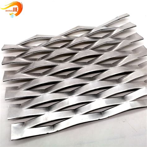 China Stainless Steel Aluminium Copper Expanded Metal Mesh Sheet For