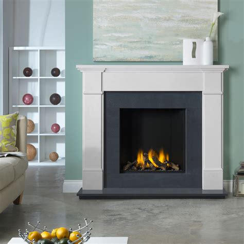 Penman Velletri Limestone Fireplace Flames Co Uk