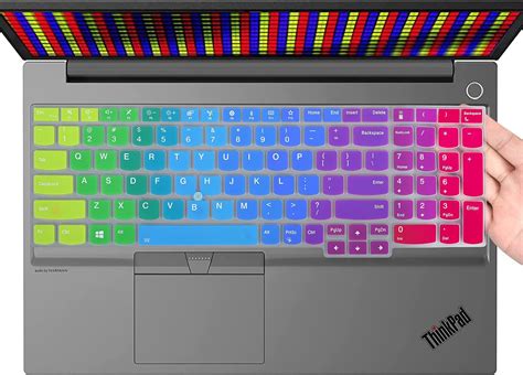 Amazon Colorful Keyboard Cover For Lenovo Thinkpad E Gen