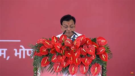 Madhya Pradesh Chhattisgarh Cm Swearing In Ceremony Highlights Vishnu Deo Sai Takes Oath As