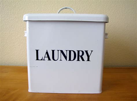 Enamel Laundry Soapbox Container