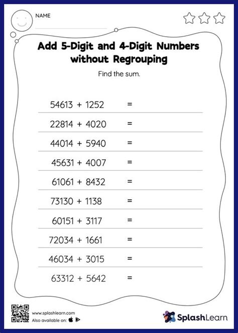 Adding Mulitples Of To A Digit Number Worksheet 50 41 Off