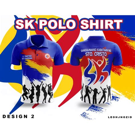 Hgn Full Sublimation Sk Polo Shirt For Men Shopee Philippines