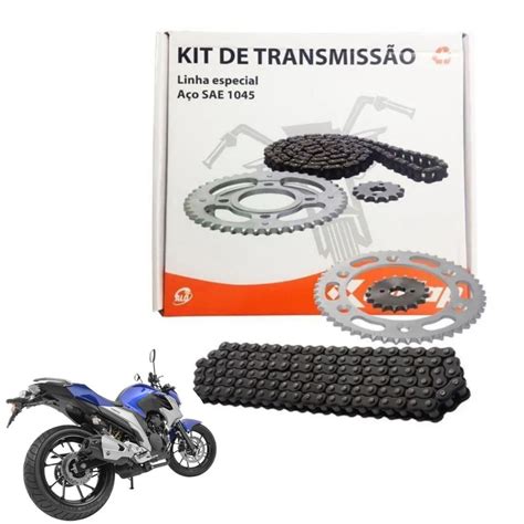 Kit Relacao Transmissao Tracao Yamaha Fazer