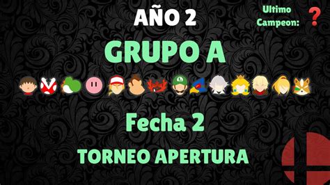 Super Smash Ultimate Torneo Npc Grupo A Fecha A O Youtube