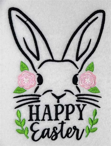 Embroidery Design Happy Easter