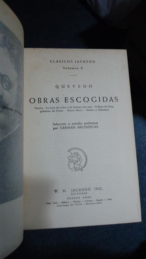 Obras Escogidas Poes As La Hora De Todos Y La Fortuna Con Seso