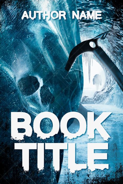 ice cave  book cover designer