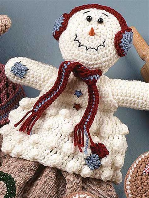 Ravelry Snowman Towel Topper Pattern By Mary Layfield