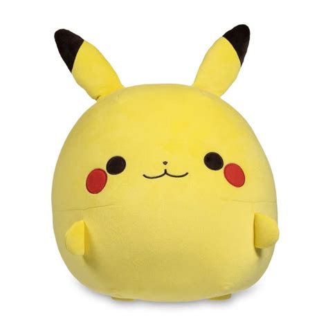 Pikachu Large Microbead Plush - 13 ¾ In. | Pokémon Center Official Site