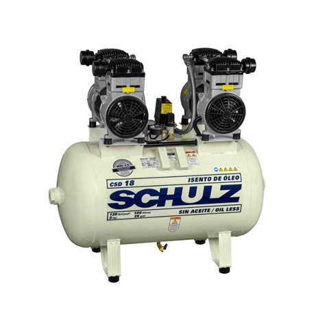 Schulz Csd 1830 Oil Less Piston Air Compressor 9311316 0 Plumbestore