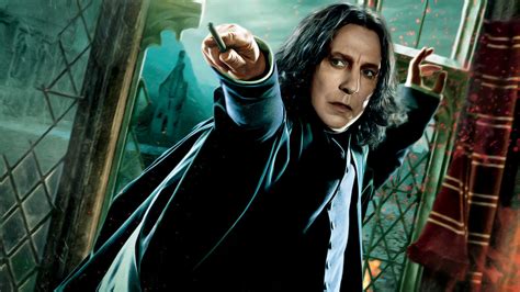 Official Hp Dh Part Ii Snape Edited Wallpaper Severus Snape Wallpaper