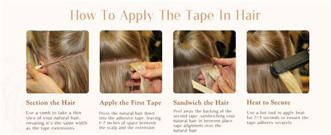 Amazon Hyssiet Tape In Hair Extensions Real Human Hair Ash Blonde