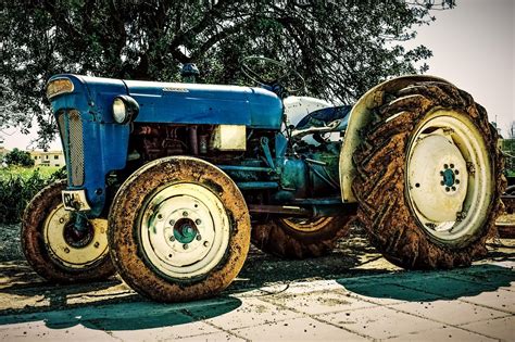 Tractor Old Farm Free Photo On Pixabay