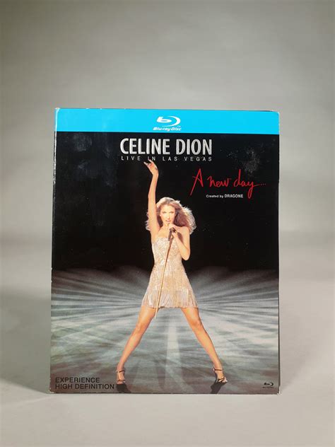 Blu Ray Disc CELINE DION LIVE IN LAS VEGAS A NEW DAY SEMI NUEVA