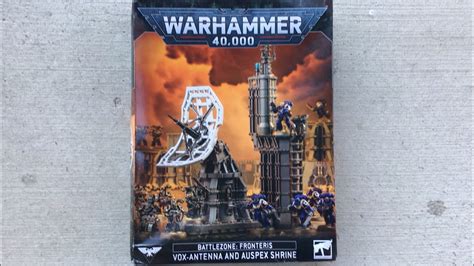 Warhammer K Vox Antenna And Auspex Shrine Youtube