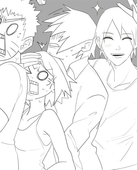 Team 7 AKA Team Kakashi (Artist Goma307) : r/Naruto